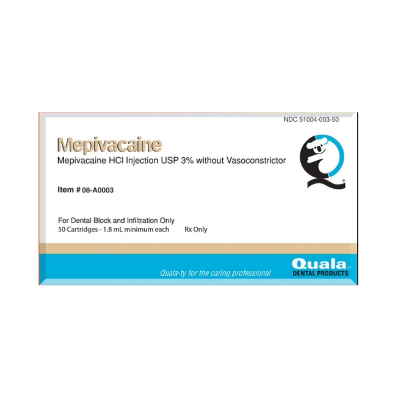 Mepivacaine HCL 3 50/Bx (12217)