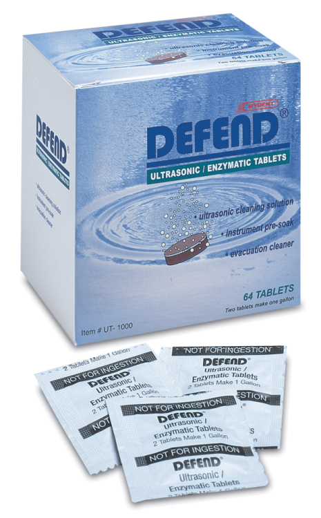 Defend Ultrasonic Cleaning Tabs 64/Bx (14937)