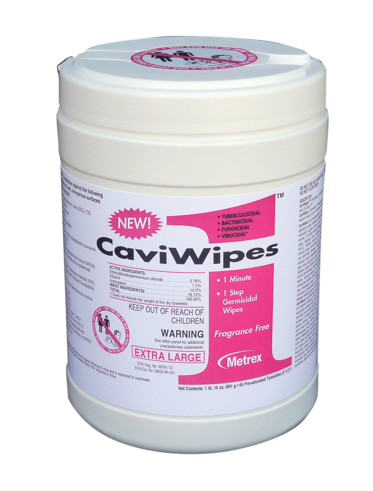 CaviWipes1 XL 65/Can x 12/Case (14689)