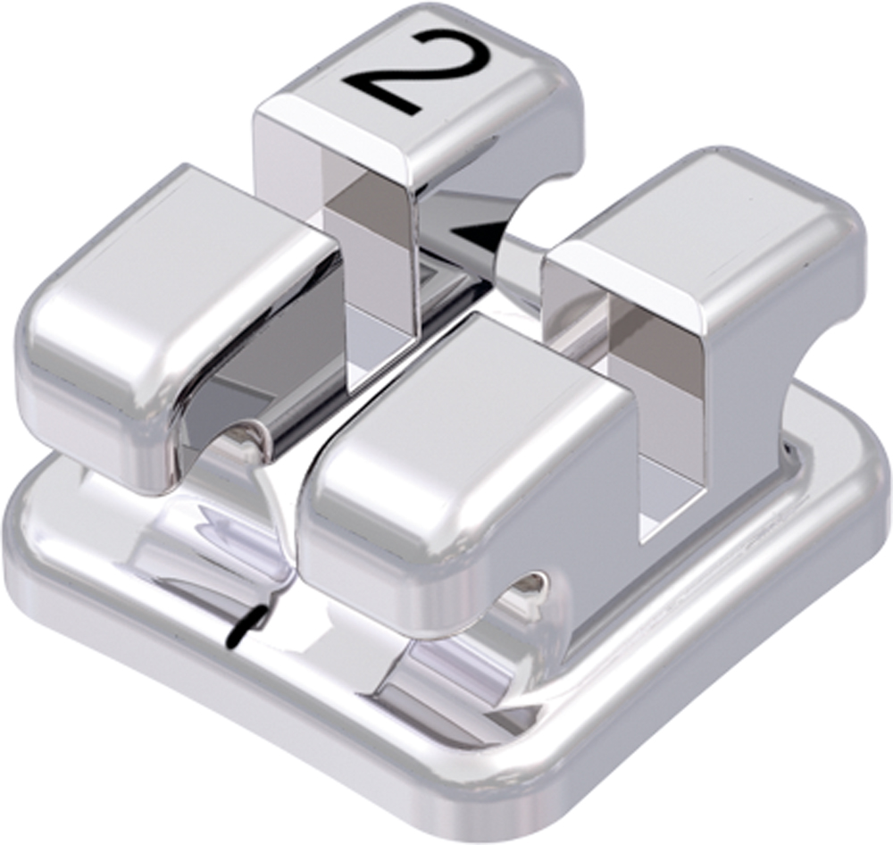 Discovery® MimBracket Metal Brackets Standard Edgewise 20 pieces