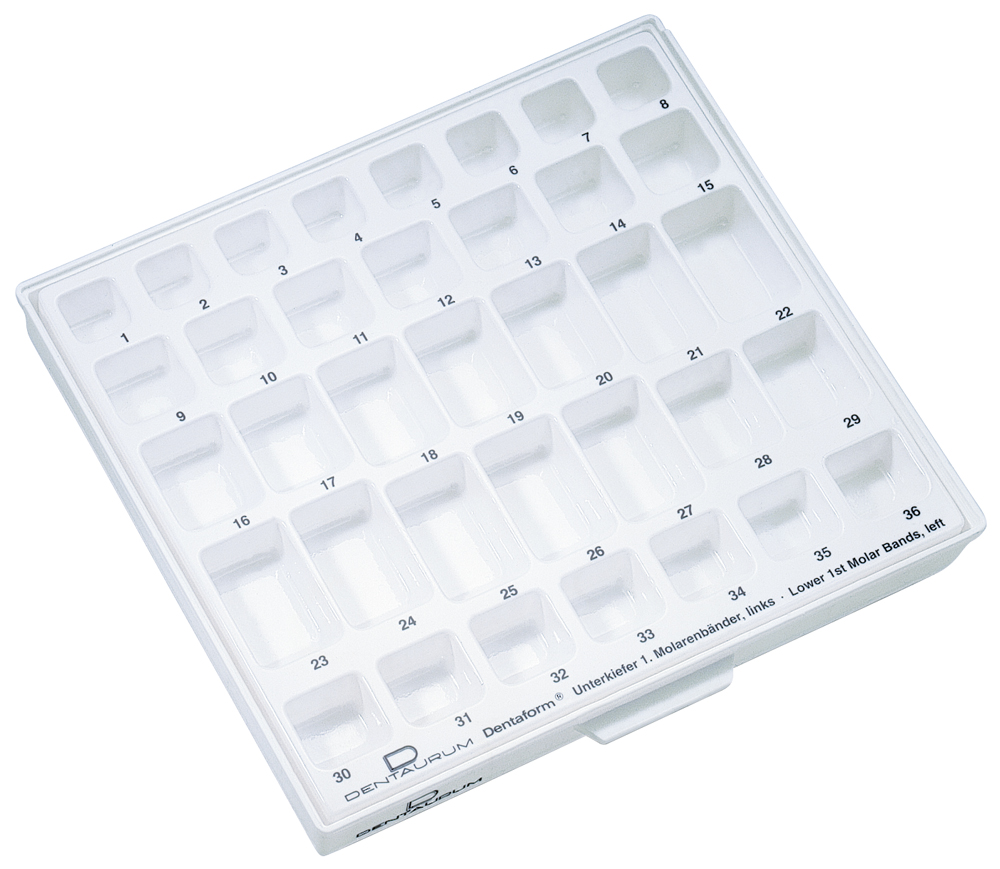Trays With Lids And Inserts For Band Cabinet - Dentaform ® - 1 piece ...