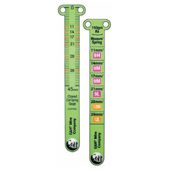 Spring Measurement System Closed Coil Spring Measuring Gauge 20Pk (23904)