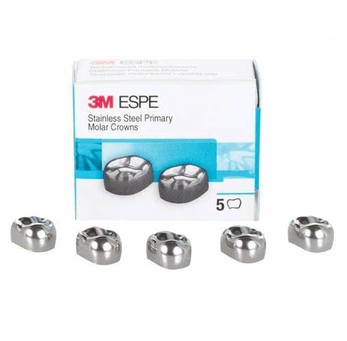 3M ESPE Nichro EUR5 #5 Stainless Steel Crown – Upper Right 2nd Primary Molar 5/Bx 1 thumbnail image