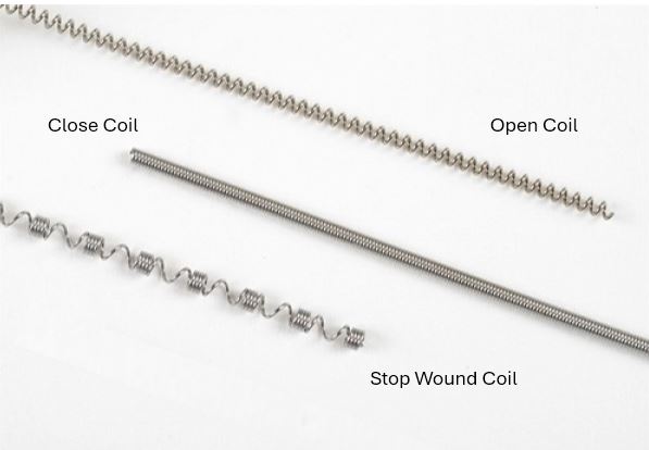 Morelli Orthodontic NiTi Coil Spring – Open/Closed – .010x.040 – 178mm – 3 Sticks – Gentle Force