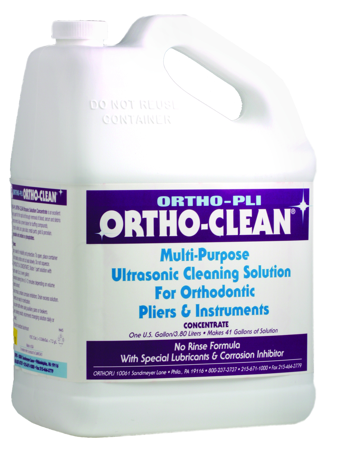OC401 Multipurpose Ultra Sonic Cleaning Solution OrthoClean (10138)