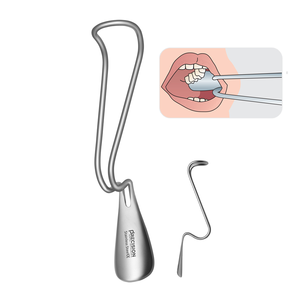 10 écarteurs De Joue Dentaires 4.5″ Double Extrémité – Inox, Pour Orthodontie, PREMIUM INSTRUMENTS