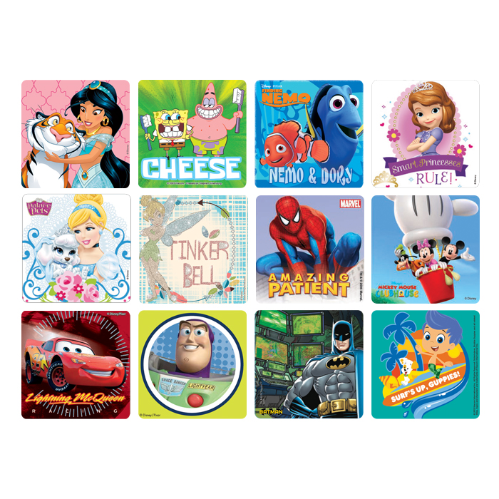 Mickey Mouse Clubhouse, Kids' Sticker, 2-1/2 x 2-1/2