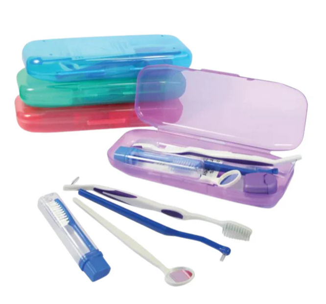 Customizable Ortho Patient Hygiene Kit - Hard Case (Minimum 300 cases ...