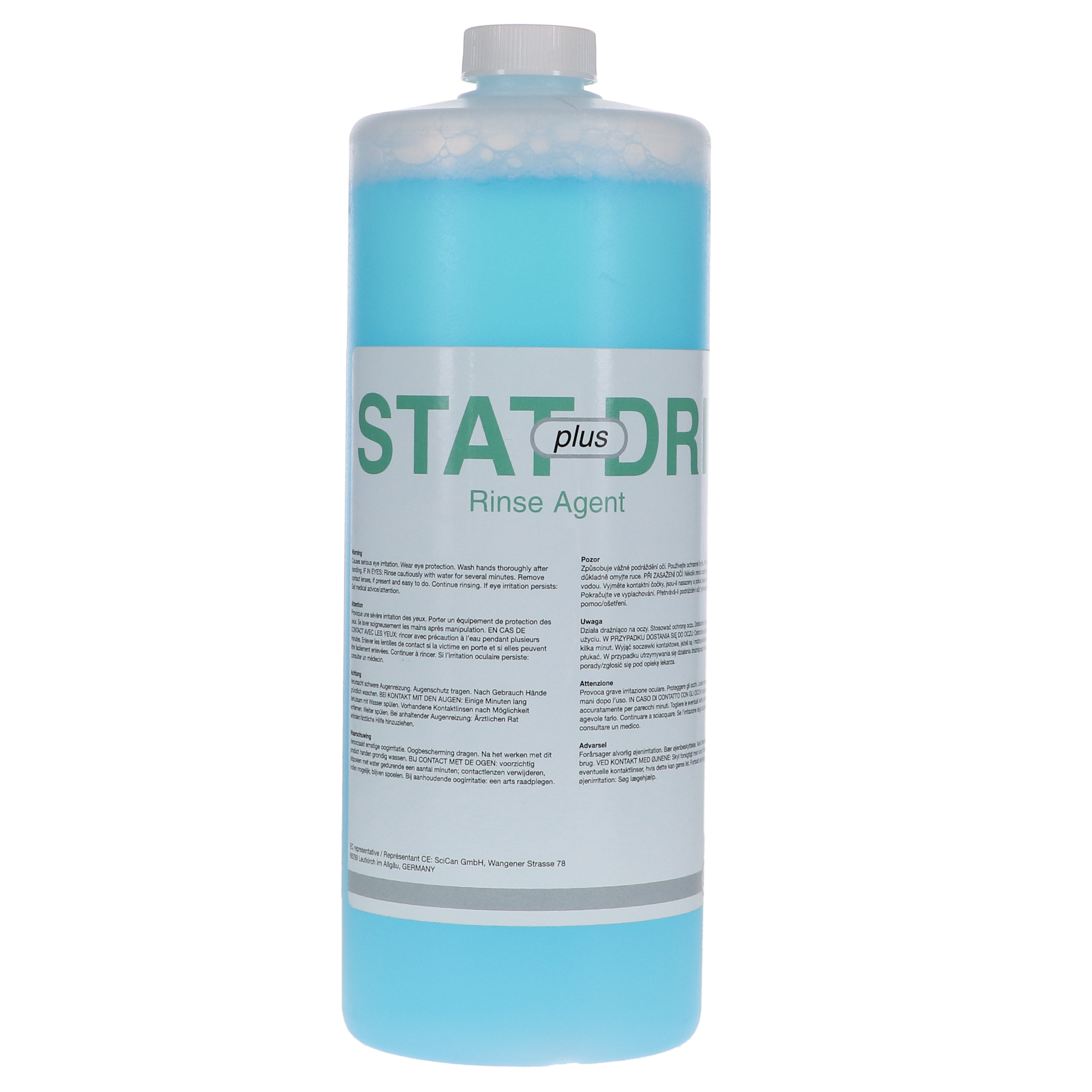Stat Dri Spray Stat-Dri Plus, Dryin & Rinse Agent, Refill with Cap, 32 oz/Bt, 1/Pk ...