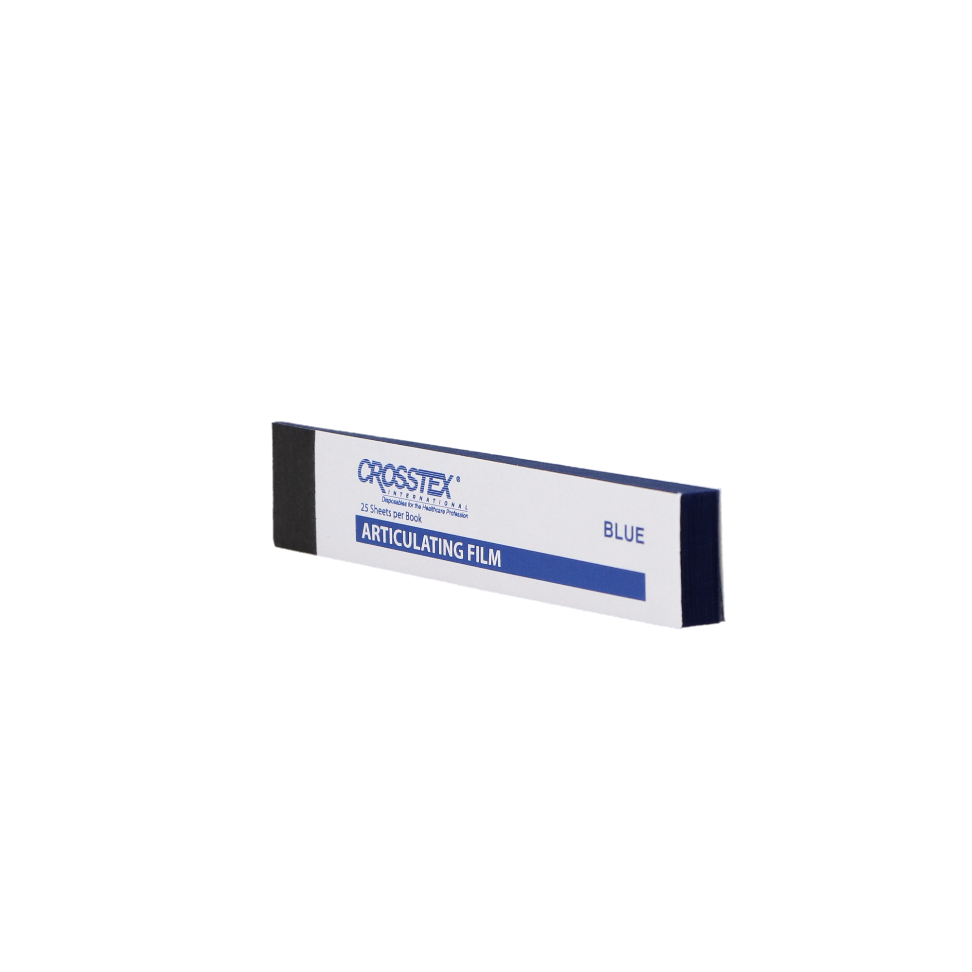 Crosstex TPTH Articulating Paper – Thick 0.0031” / 79 Microns – Blue – 144 Sheets Per Box – 3 Boxes – Made In Germany