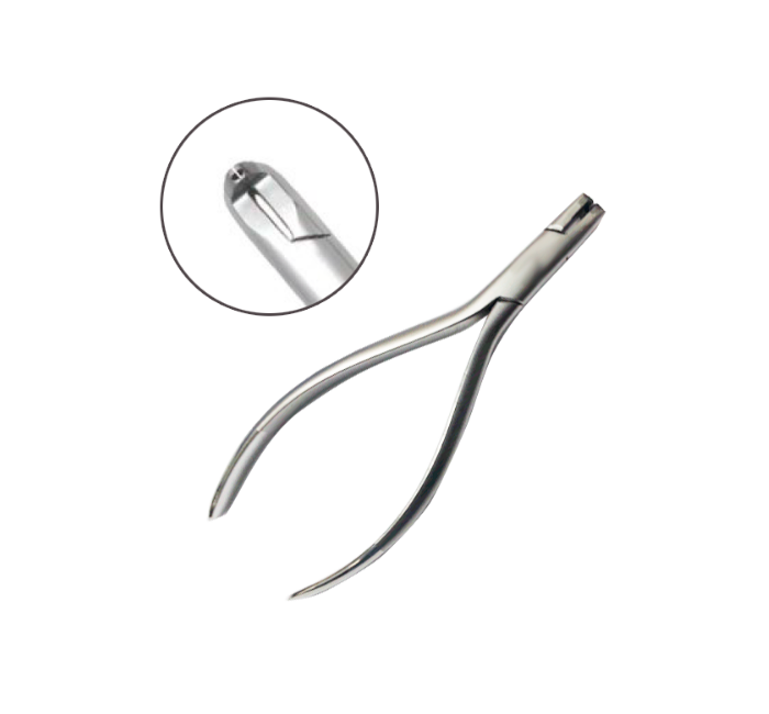 Flush Cut. Distal End Safety Hold Cutter with T.C., Matte (39979)