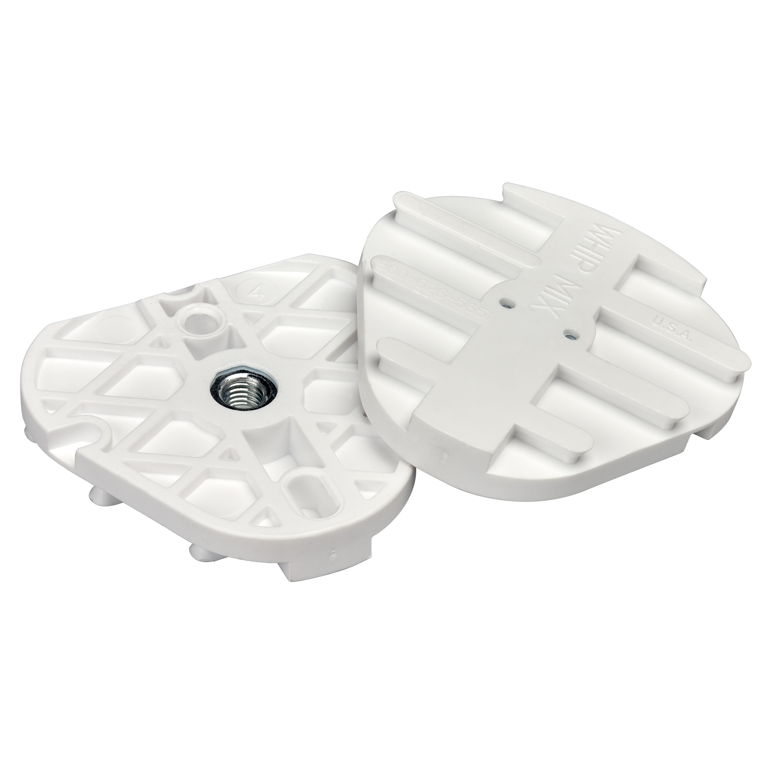 8580B Plastic Mounting Plates, Box of 100 (31341)